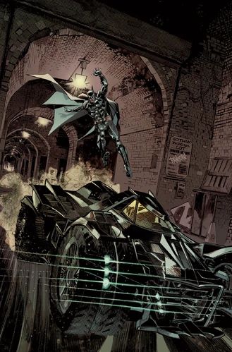 Batman: Arkham Knight Vol 1 4 | DC Database | FANDOM powered by Wikia Arkham Knight Batmobile, Batman Arkham Knight Batmobile, Dark Knight Rises, Batman Poster, Univers Dc, Batman Arkham Knight, Batman Artwork, Arkham City, Batman Wallpaper