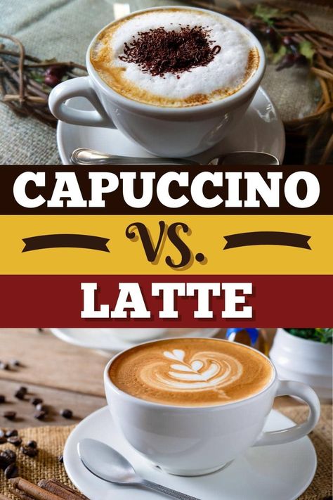 Phillips 3200 Lattego Recipes, Latte Vs Cappuccino, Capachino Recipe Coffee, Capachino Recipe, Cappuccino Recipes, Hot Cappuccino, French Vanilla Cappuccino, Starbucks Flavors, Caramel Cappuccino