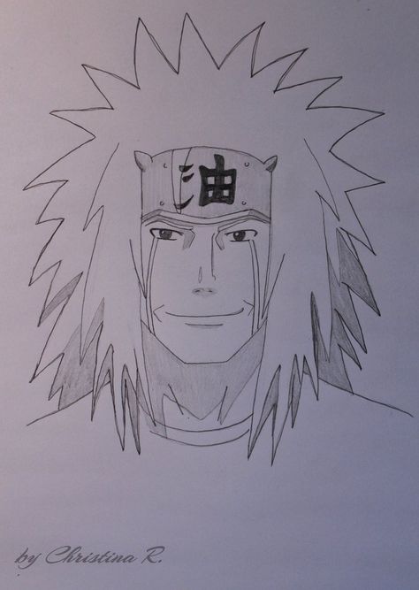 Jiraiya Drawing Easy, How To Draw Jiraiya, Jiraiya Drawing, Jiraiya Sketch, Jiraya Sketch, Naruto Drawing, Kakashi Drawing, Naruto Drawings Easy, Naruto Painting