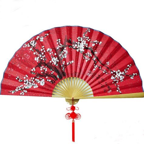 Chinese Fan Design, Hand Fan Design, Chinese Hand Fan, Chinese Fans, Chinese Wall, Chinese Accessories, Chinese Fan, Chinese Paper, Paper Fan