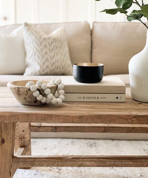 Diy Antique Coffee Table, Diy Wood Coffee Table Rectangle, Decorate Square Coffee Table, How To Decorate A Rectangle Coffee Table, Scandinavian Living Room Coffee Tables, Transitional Coffee Table Decor, Farmhouse Livingrooms, Diy Square Coffee Table, Ireland Library