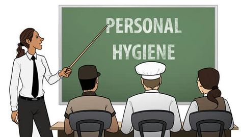 Good personal hygiene helps prevent contamination when working with food. Washing your hands, putting on gloves, and wearing appropriate clothing are all part of good personal hygiene. Good Personal Hygiene, Training Food, Washing Your Hands, Good Hygiene, Meal Train Recipes, Food Hygiene, Hygienic Food, Personal Hygiene, Wash Your Hands