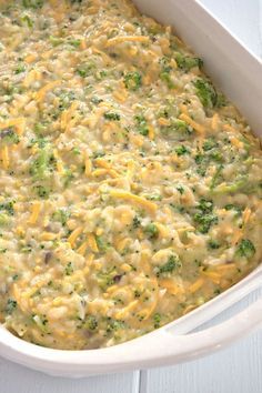 Broccoli Cheese Rice Casserole, Easy Broccoli Casserole, Broccoli Cheese Rice, Cheesy Broccoli Rice Casserole, Cheesy Broccoli Rice, Rice And Broccoli, Broccoli Recipes Casserole, Chicken Broccoli Rice, Broccoli Cheese Casserole