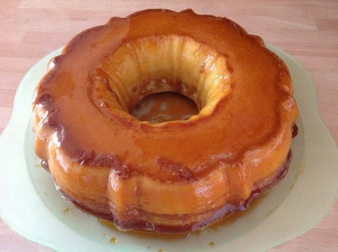 Flancocho Puerto Rico, Flancocho Recipe, Puerto Rican Flan, Condensed Milk Recipe, Flan Cake, Baking Decorating, Flan Recipe, Custard Recipes, Sponge Cake Recipes