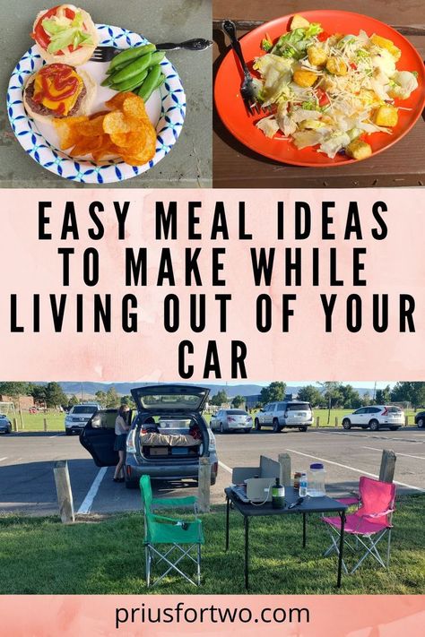 Living Out Of Your Car, Pasta Packet, Easy Meals To Make, How To Cook Liver, Car Food, Homemade Trail Mix, Meals To Make, Easy Meal Ideas, Vegetable Pasta