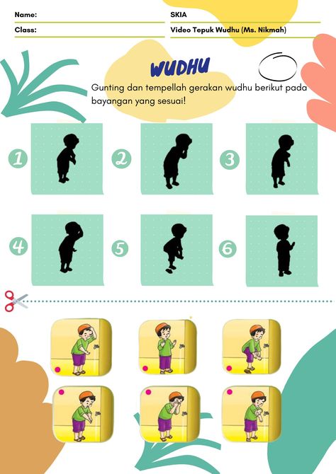 Preschool Routine, Islamic Kids Activities, Kindergarden Activities, Arabic Alphabet For Kids, Teacher Stickers, School Worksheets, Alphabet For Kids, Art Activities For Kids, Brain Activities