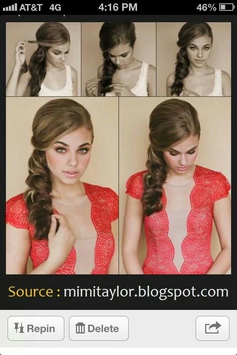 Hair for casino royale Hair Doos, Romantic Hairstyles, Braided Hairstyles Tutorials, Beauty Tutorials, Wedding Hair And Makeup, Hair Dos, Gorgeous Hair, Hair Designs, Bridesmaid Hair