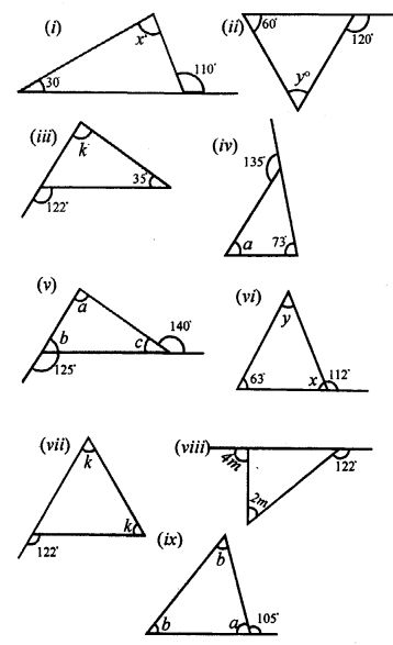 Selina Concise Mathematics Class 7 ICSE Solutions Chapter 15 Triangles - CBSE Tuts Vlookup Excel, Excel Vlookup, Different Types Of Triangles, Types Of Triangles, Maths Exam, Mathematics Worksheets, Learning Mathematics, Math Tutorials, Math Anchor Charts