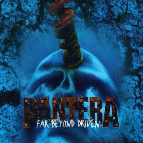 Pantera Far Beyond Driven, Far Beyond Driven, Pantera Band, Groove Metal, Iconic Album Covers, Extreme Metal, Metal Albums, Band Wallpapers, Power Metal