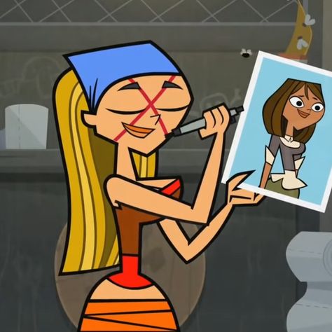 Lindsey Total Drama Island, Brown Hair Aesthetic Cartoon, Lindsay Total Drama, Julia Total Drama, Total Drama Island Characters, Total Drama All Stars, Tdi Pfps, Total Drama Ridonculous Race, Total Drama World Tour