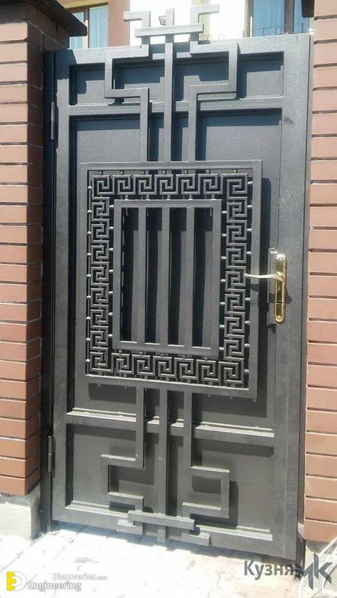 درج السلم, Gate Wall Design, Gate Designs Modern, Grill Gate Design, Modern Gate, Metal Doors Design, House Main Gates Design, Steel Door Design, Iron Door Design