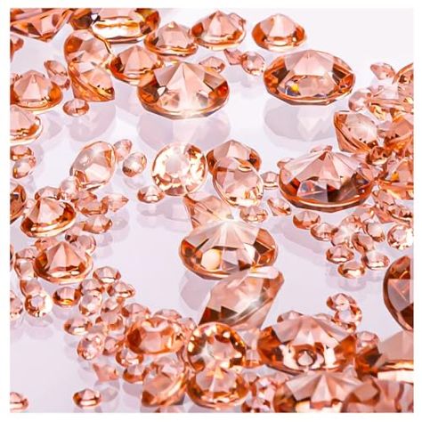 Rose Gold Party Decorations, Centerpiece Party, Rose Gold Party Decor, Diamond Party, Rose Gold Decor, Table Centerpiece Decorations, Gold Party Decorations, Diamond Decorations, Rose Gold Party