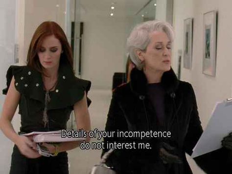 You have zero tolerance for drama. | 21 Struggles All Realists Inevitably Face Miranda Priestly, Devil Wears Prada, Movie Lines, Film Quotes, Tv Quotes, Meryl Streep, Film Serie, Pretty Little Liars, Movie Scenes