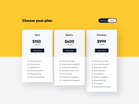 Website Design Pricing, Table Ui, Web Design Pricing, App Wireframe, Price Table, Price List Design, Card Ui, Web Design Packages, Proposal Design