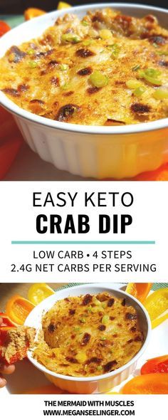 Keto Crab Dip, Crab Dip Recipe, Keto Pancakes, Crab Dip, Low Carb Appetizers, Low Carb Diets, Dip Recipes Easy, Recetas Keto, Vegetarian Keto