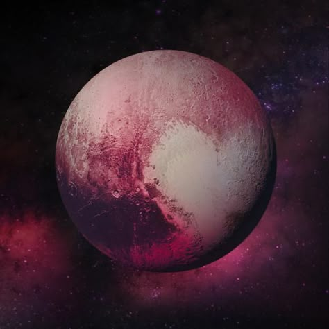 Pluto Aesthetic Astrology, Made Up Planets, Pluto Tattoo Planets, Pluto Planet Aesthetic, Planets Pictures, Pluto Aesthetic, Planet Ideas, Planet 9, Pluto Retrograde