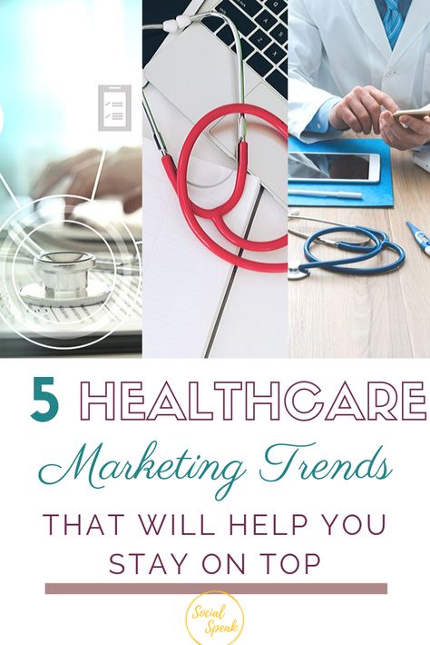 5 Healthcare Marketing Trends That Will Help You Stay on Top | Social Speak Network Social Media + Digital Marketing Education Marketing Ideas For Healthcare, Healthcare Marketing Ideas, Medical Marketing Ideas, Digital Marketing For Doctors, Medical Marketing, Healthcare Informatics, Healthcare Marketing, Social Media Digital Marketing, Instagram Marketing Tips