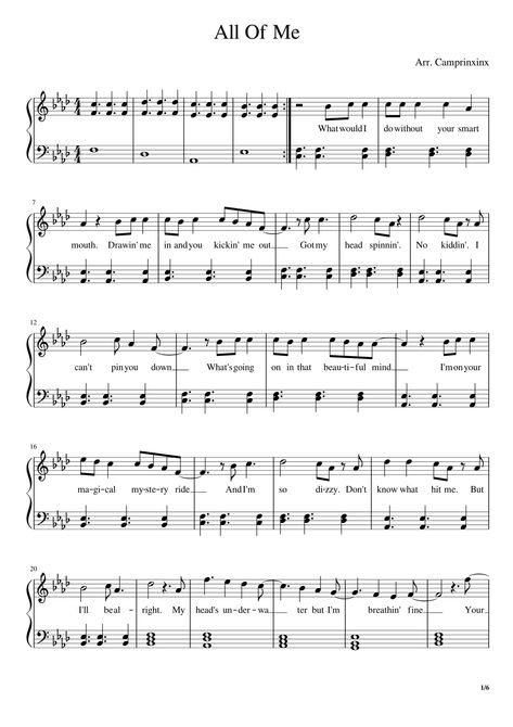 Full score with lyric! John Legend All of Me sheet music for piano solo now available for download instantly from our library Pages: 6 Duration: 04:50 minutes File Type: PDF All Of Me Sheet Music, All Of Me Piano Sheet Music, Free Piano Sheet Music Printables, Music Sheets Piano, All Of Me Piano, Pop Piano Sheet Music, Piano Sheet Music With Letters, John Legend All Of Me, Piano Letters Songs