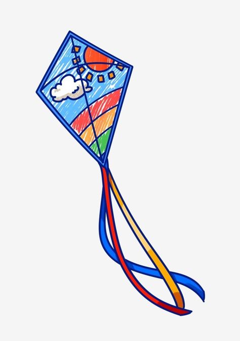 flying kite,kite decoration,kite illustration,blue kite,beautiful kite,hand drawn kite,cartoon kite,hand clipart,cartoon clipart,drawn clipart,beautiful clipart Kite Designs Ideas Drawing, Kite Drawing Illustrations, Kite Doodle, Kite Png, Kite Illustration, Kite Drawing, Design Ideas Drawing, Kite Craft, Kite Decoration