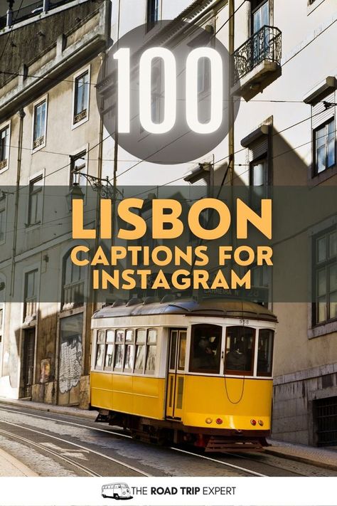 Lisbon Captions for Instagram Lisbon Quotes, Trip Captions For Instagram, Captions For Instagram Photos, Trip Captions, Instagram Captions Travel, Instagram Post Captions, Lisbon Portugal Travel, Captions For Instagram Posts, Cute Captions