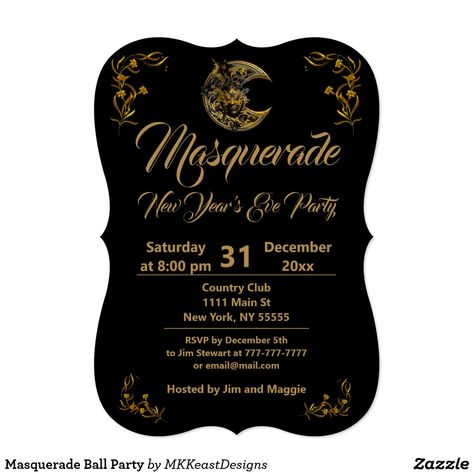 Sweet 16 Masquerade Party, Prom Tickets, Masquerade Invitations, Masquerade Party Invitations, Masquerade Ball Party, New Years Eve Invitations, Masquerade Theme, Masquerade Wedding, Colorful Wedding Invitations