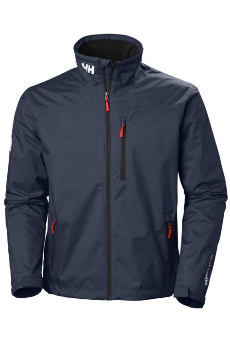 PRICES MAY VARY. Waterproof, windproof and fleece-lined, the Crew is an all-around winner If you take one jacket on your next sailing trip, go for our favorite marine midlayer Designed with our proprietary HELLY TECH Protection fabric – plus fleece lining – the all-purpose Crew is breathable while keeping you warm and dry We enhanced it with the little things that count: a warming collar, adjustable cuffs, and dual hand pockets with brushed lining Shell: 100% Polyester - Lining: 100% Polyester (Recycled) - Lining 2: 100% Polyester Items delivered: 1x Helly Hansen Mens Crew Midlayer Jacket,S,Navy