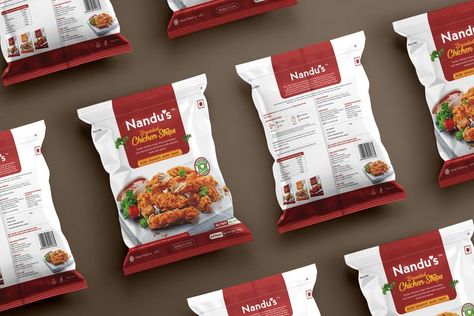 chicken, package, FMCG, layout, art direction, food, pack Ready To Cook Packaging, Ready To Eat Packaging, Breaded Chicken Strips, Product Portfolio, Chicken Masala, Freezer Bags, Cook Chicken, Chicken Strips, Fresh Chicken