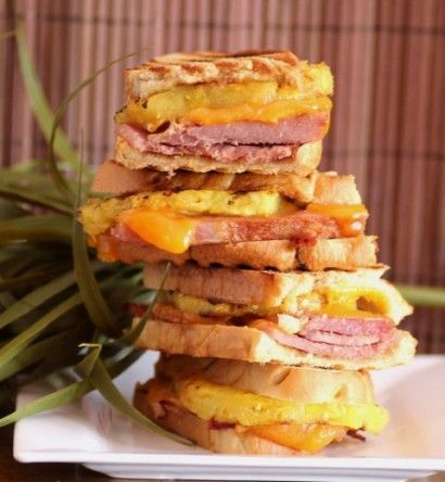 Fiji Sandwich | Tasty Kitchen: A Happy Recipe Community! Fiji Recipes, Fijian Recipes, Fijian Food, Ham And Pineapple, Toasted Sandwiches, Fiji Food, Island Recipes, Best Sandwich Recipes, Leftover Ham Recipes