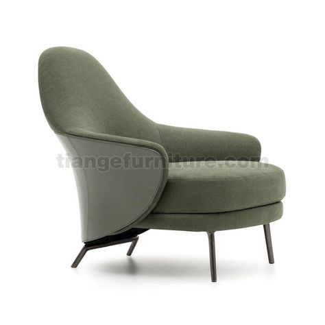 Minotti ANGIE chair Carved Wooden Sofa, Living Room Nordic, Hotel Chair, Patricia Urquiola, Single Sofa Chair, Lounge Armchair, Wooden Sofa, Leisure Chair, Armchair Furniture