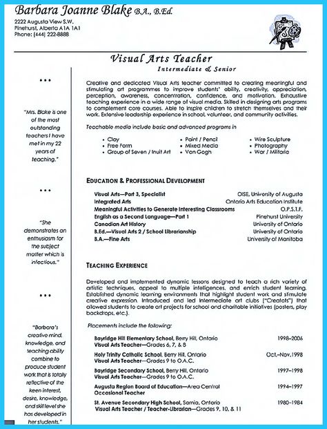 If you are an artist and you need to make a resume, you need to make a resume that can tell yourself in professional way. You can choose Artis...  Check more at http://snefci.org/artist-resume-template-that-look-professional/ Art Teacher Resume, Teacher Cover Letter, Teacher Resume Template Free, Teacher Cover Letter Example, Template For Resume, Elementary Teacher Resume, Letter Address, Cover Letter Teacher, Store Cashier