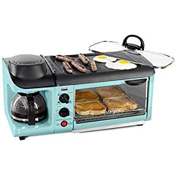 Breakfast Station, Breakfast Maker, Breakfast Meat, Personal Pizza, Hot Sandwich, Coffee Scoop, Cooked Breakfast, How To Make Breakfast, Toaster Oven