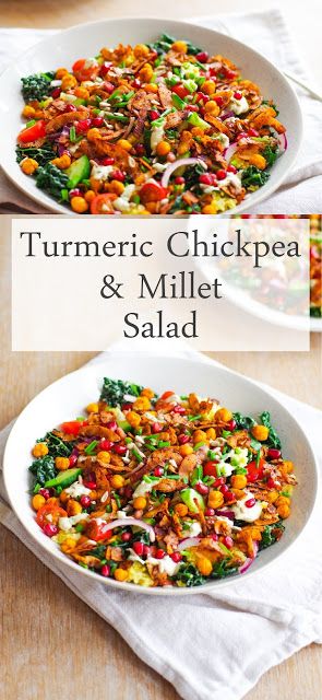 Salad With Chickpeas, Healthy Nutrition Plan, Millet Recipes, Cabbage Soup Diet, 140 Pounds, Millet, Fitness Health, Healthy Nutrition, Chickpeas