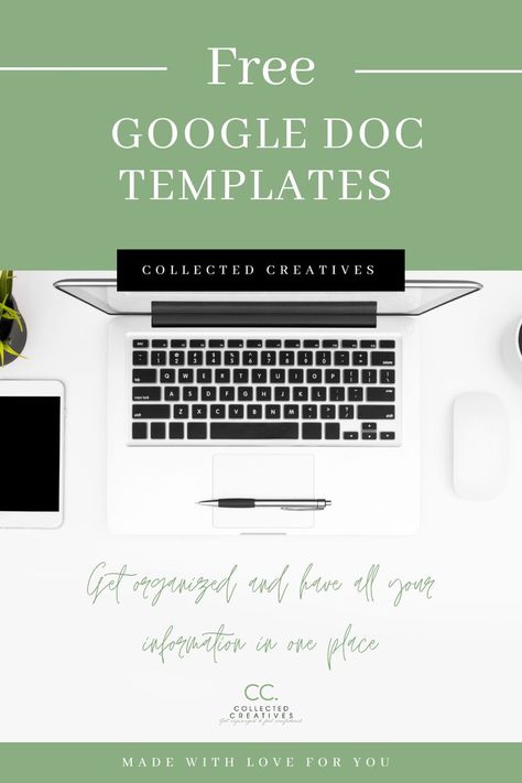 Google Doc Templates to organise your biz info Google Docs Templates, Online Business Planner, Google Doc Templates, Event Planning Template, Front Page Design, Monthly Planner Template, Google Doc, Mission Vision, Docs Templates