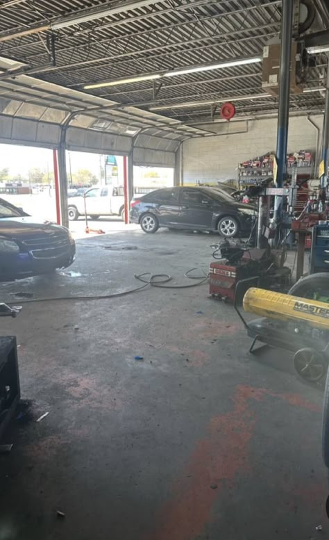 Car At Mechanic Shop, Car In Mechanic Shop, Car Mechanic Aesthetic Male, Mechanic Working On Car, Car Repair Shop Design Garage, Car Broke Down, Washing The Dishes Aesthetic, Mechanic Pictures, Car Repair Shop Design