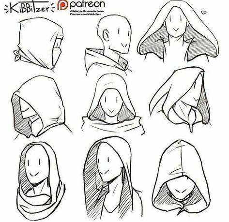 Hoodie Drawing Reference, Anime Character Design References, رسم كاريكاتير, Sketches Art, Body Sketches, Body Reference Drawing, Pose References, Art Tools Drawing, Concept Art Drawing