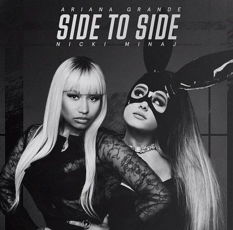 Twitter Side To Side Lyrics, Nicki Minaj Album Cover, Side To Side Ariana, Nicki Minaj Album, Nicki Minaj Lyrics, Ariana Grande Album Cover, Sound Cloud, Ariana Grande Images, Ariana Grande Album