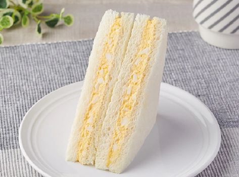 Japanese Egg Salad Sandwich Recipe, Japanese Egg Sandwich Recipe, 7 11 Food, Japanese Egg Sandwich, Salad Sandwich Recipe, Egg Sandwich Recipe, Egg Salad Sandwich Recipe, Breakfast Basket, Japanese Egg