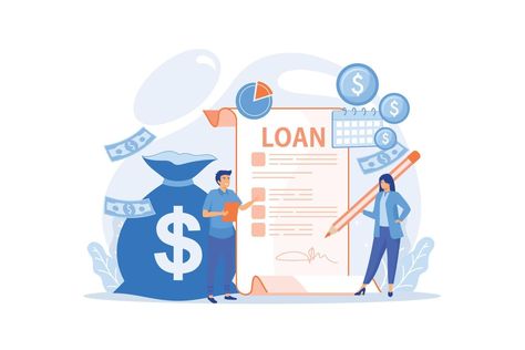 Finance Illustration, Earn Money App, Ui Design Principles, No Credit Check Loans, Earn Money Online Free, Finance Management, Payday Loans Online, Earn Money Fast, Quick Loans