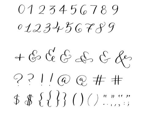 Fonts Alphabet Aesthetic, Alphabet Aesthetic, Calligraphy Numbers, Basic Calligraphy, Handwriting Numbers, Lettering Styles Alphabet, Pointed Pen Calligraphy, Brush Pen Lettering, Top Aesthetic