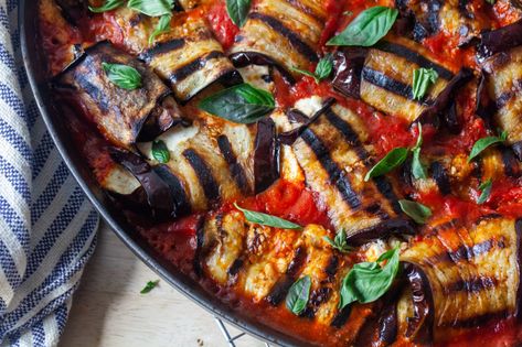 Eggplant Involtini, Smitten Kitchen Recipes, Eggplant Rolls, Eggplant Rollatini, Eggplant Salad, Eggplant Dishes, Eggplant Parmesan, Smitten Kitchen, Eat Better