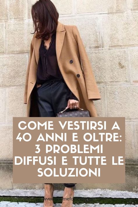 In questo articolo si parla di moda over 40 e over 50, di quelle che sono le sfide principali che molte di noi incontrano nel vestirsi ogni giorno. #over40 #over50 #stile #moda #outfit #moda2021 #modaprimavera #modaestate #modaautunno #modainverno #consiglidimoda #consiglidistile #corsi #corsodistile Outfit Over 40 Women, Outfit Giorno, Outfit Alla Moda, Outfit Donna Primavera, Moda Over 50 Over 50 Outfit, Outfit Casual Chic, Outfit 40 Anni, Casual Chic Winter, Moda Casual Chic