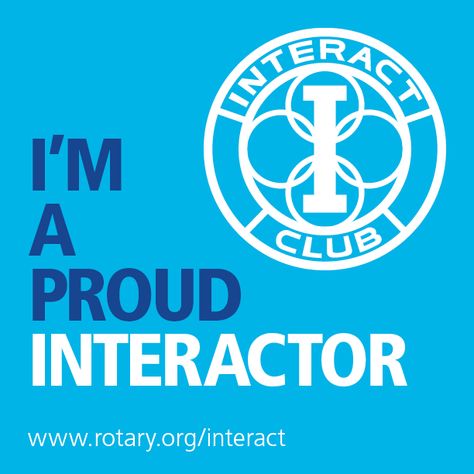 August is Membership Month at #Rotary. Share this graphic to let your friends know that you're a proud Interactor. #WeAreRotary #Interact Interact Club, Rotary Club, Church Graphic Design, Social Change, A Video, Inspire Me, Allianz Logo, Middle School, Leadership