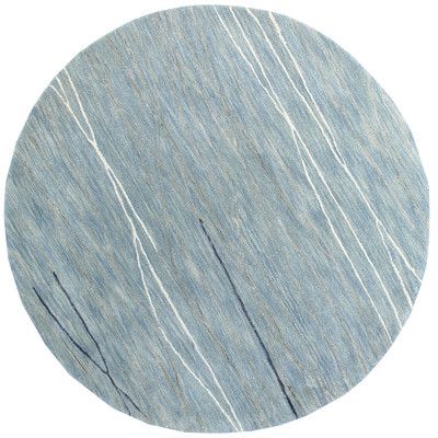 Brayden Studio Luczak Hand-Tufted Light Blue Area Rug Rug Size: Aqua Area Rug, Light Blue Area Rug, Blue Carpet, Colored Highlights, Silver Area Rug, Blue Area Rug, Round Area Rugs, Blue Area, Beige Area Rugs