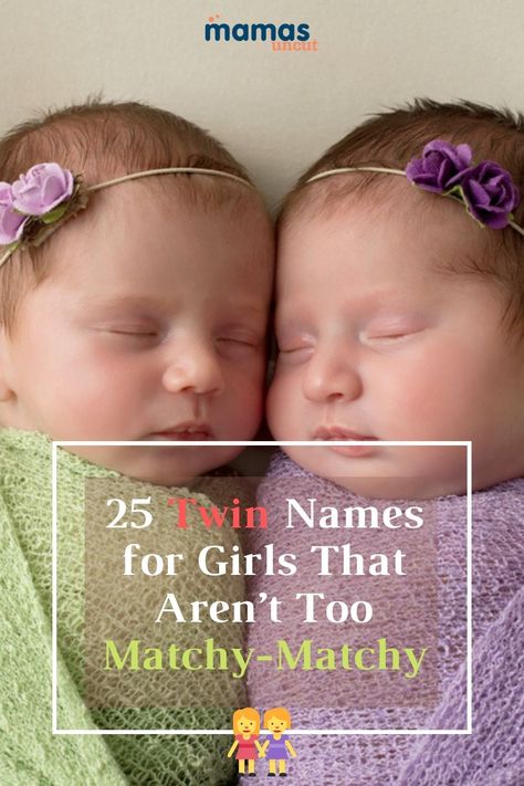 Flower Names For Girls, Twin Girl Names, Twin Baby Names, Girl Names Ideas, Twin Names, Twin Girl, Twins Gift, Girls Names