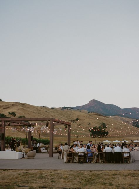 A Wedding on a Private Ranch in California's Napa Valley - The Lane Ranch Style Weddings, Wedding Reception Tablescapes, Airplane Landing, Ranch Wedding Venue, On An Airplane, Cowboy Wedding, Private Wedding, Napa Wedding, Moroccan Wedding