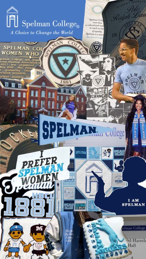 Spelman College Senior Year Fun, College Vision Board, Spelman College, Career Vision Board, Black Couple Art, Grad Photoshoot, College Aesthetic, Dream College, Dream School