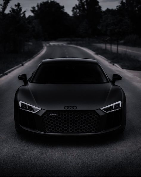 Audi Black Aesthetic, Audi Asthetic Picture, Audi R8 Black Wallpapers, Black Audi Aesthetic, Black Audi Wallpaper, Audi R8 Aesthetic, Audi R8 Matte Black, Black Audi R8, Audi R8 Black