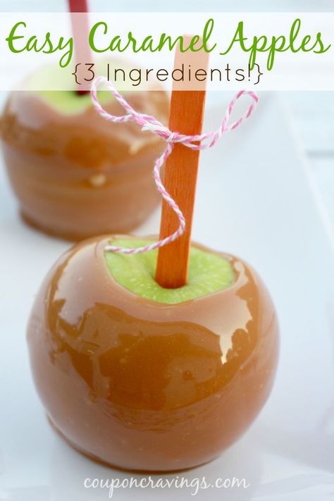 Easy Caramel Apples, Caramel Apple Recipe Easy, Homemade Caramel Candy, Caramel Dessert Recipes, Candy Apple Recipe, Caramel Apples Recipe, Caramel Apples Homemade, Caramel Apples Easy, Easy Caramel