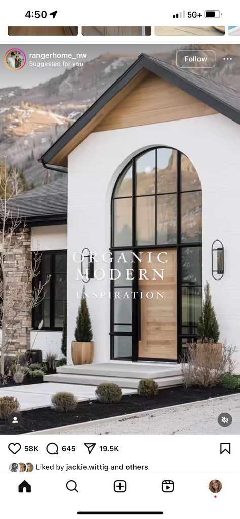 Extra High Main Entry Door, Double Front Entry Doors Modern Farmhouse, Transitional Home Exterior One Story, Oversized Tall Wood Entry Door, Double Front Entry Doors Modern Grand Entry Doors ®, Side Entry Garage, Door Locker, House Remodeling, Front Entry Doors