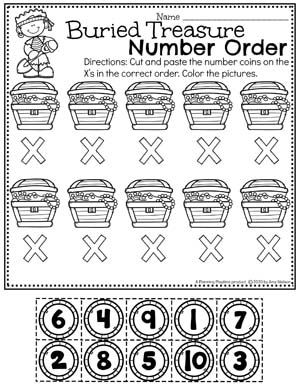 Pirate Math Worksheets, Pirate Maths, Preschool Set Up, Pirate Week, Pirates Theme, Ocean Theme Preschool, Pirate Activities, Preschool Planning, Activities For Preschool